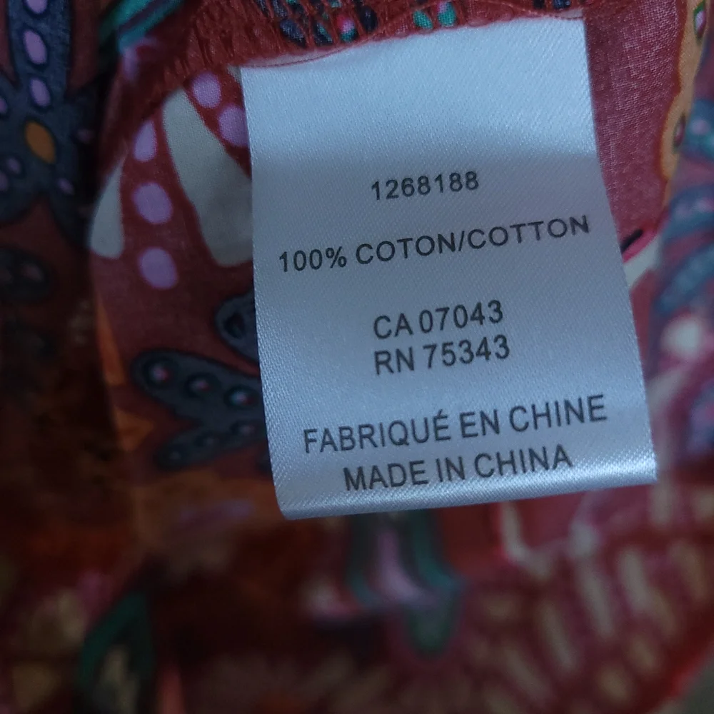 Rachel Zoe Cotton‎ Paisley Shorts Romper Puff Sleeve Tropical Cruise Resort NWOT